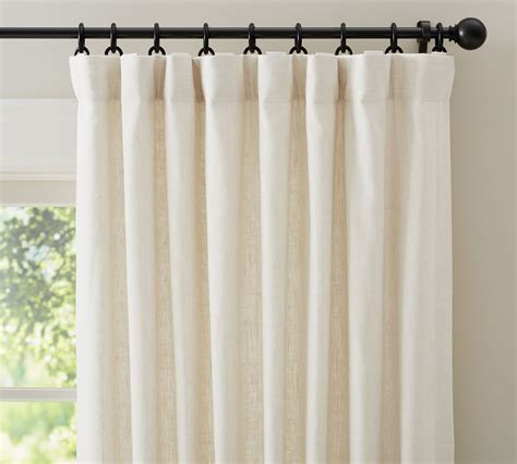 pottery barn curtain rod|pottery barn dining room curtains.